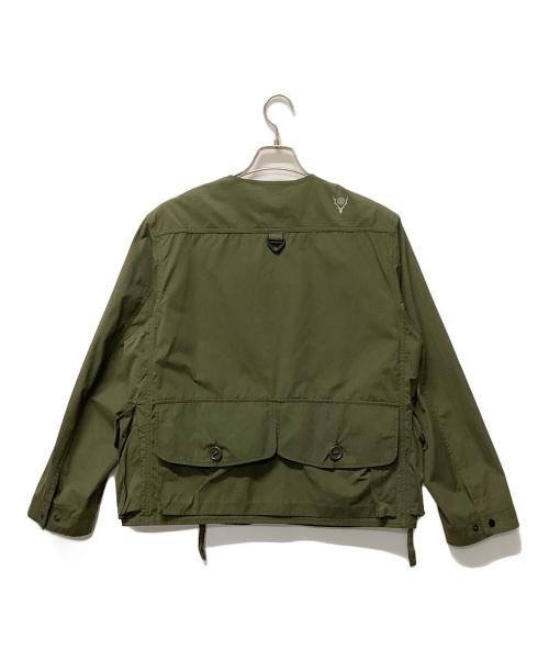 South2 West8（サウスツー ウエストエイト）South2 West8 (サウスツー ウエストエイト) Tenkara Jacket オリーブ サイズ:Sの古着・服飾アイテム
