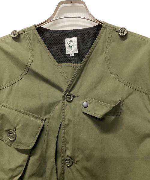 South2 West8（サウスツー ウエストエイト）South2 West8 (サウスツー ウエストエイト) Tenkara Jacket オリーブ サイズ:Sの古着・服飾アイテム