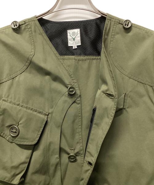 South2 West8（サウスツー ウエストエイト）South2 West8 (サウスツー ウエストエイト) Tenkara Jacket オリーブ サイズ:Sの古着・服飾アイテム
