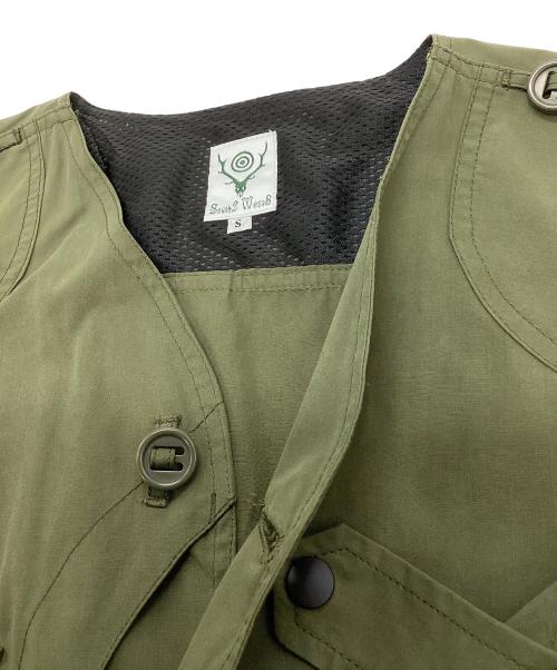 South2 West8（サウスツー ウエストエイト）South2 West8 (サウスツー ウエストエイト) Tenkara Jacket オリーブ サイズ:Sの古着・服飾アイテム