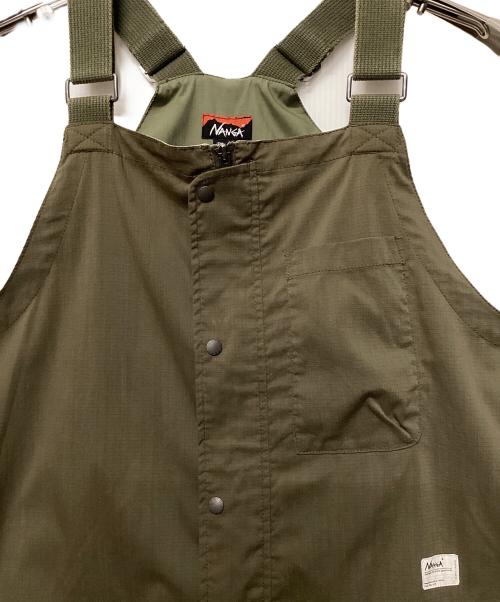 NANGA（ナンガ）NANGA (ナンガ) タキビ リップストップ フィールドオーバーオール オリーブ サイズ:Mの古着・服飾アイテム