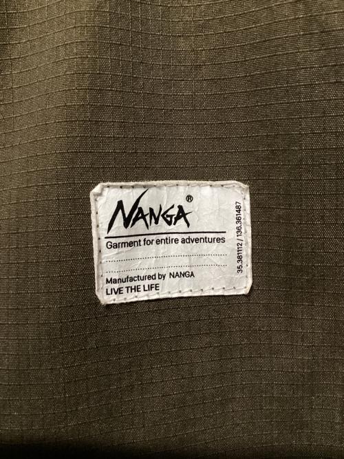 NANGA（ナンガ）NANGA (ナンガ) タキビ リップストップ フィールドオーバーオール オリーブ サイズ:Mの古着・服飾アイテム