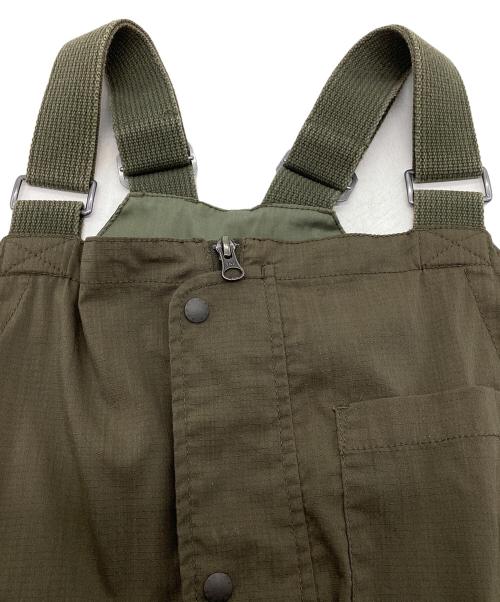 NANGA（ナンガ）NANGA (ナンガ) タキビ リップストップ フィールドオーバーオール オリーブ サイズ:Mの古着・服飾アイテム