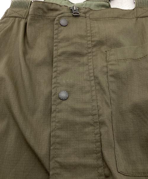 NANGA（ナンガ）NANGA (ナンガ) タキビ リップストップ フィールドオーバーオール オリーブ サイズ:Mの古着・服飾アイテム