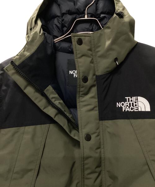 THE NORTH FACE（ザ ノース フェイス）THE NORTH FACE (ザ ノース フェイス) マウンテンダウンジャケット オリーブブラック サイズ:Mの古着・服飾アイテム