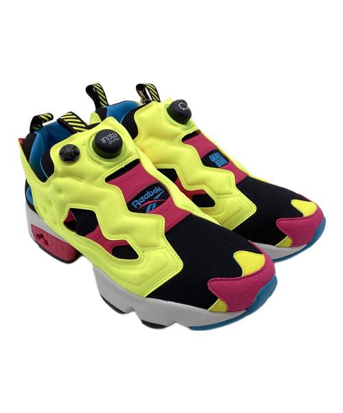 REEBOK（リーボック）REEBOK (リーボック) GRAPE BRAIN (グレイプブレイン) SNKR DUNK (スニーカーダンク) INSTA PUMPFURY 94 イエロー×ブラック サイズ:27.5㎝ 未使用品の古着・服飾アイテム