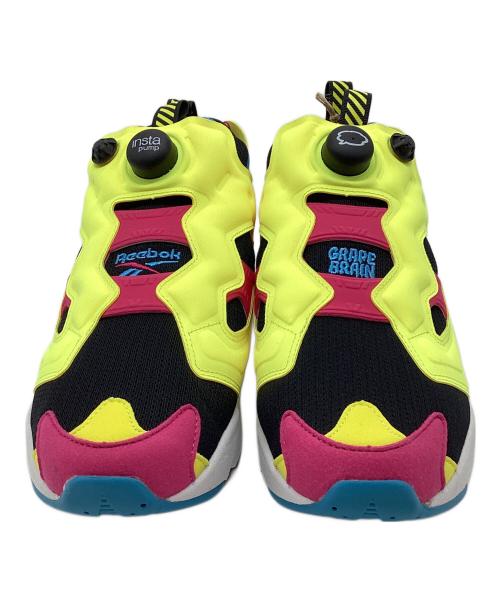 REEBOK（リーボック）REEBOK (リーボック) GRAPE BRAIN (グレイプブレイン) SNKR DUNK (スニーカーダンク) INSTA PUMPFURY 94 イエロー×ブラック サイズ:27.5㎝ 未使用品の古着・服飾アイテム