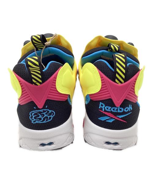 REEBOK（リーボック）REEBOK (リーボック) GRAPE BRAIN (グレイプブレイン) SNKR DUNK (スニーカーダンク) INSTA PUMPFURY 94 イエロー×ブラック サイズ:27.5㎝ 未使用品の古着・服飾アイテム