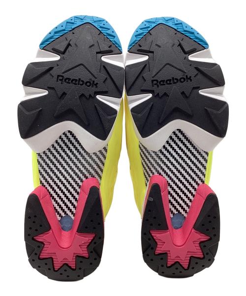 REEBOK（リーボック）REEBOK (リーボック) GRAPE BRAIN (グレイプブレイン) SNKR DUNK (スニーカーダンク) INSTA PUMPFURY 94 イエロー×ブラック サイズ:27.5㎝ 未使用品の古着・服飾アイテム