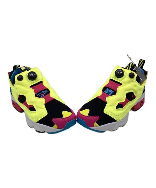 REEBOK（リーボック）REEBOK (リーボック) GRAPE BRAIN (グレイプブレイン) SNKR DUNK (スニーカーダンク) INSTA PUMPFURY 94 イエロー×ブラック サイズ:27.5㎝ 未使用品の古着・服飾アイテム