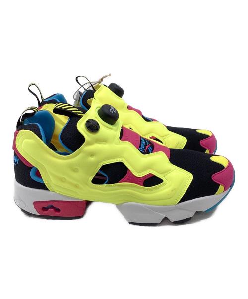REEBOK（リーボック）REEBOK (リーボック) GRAPE BRAIN (グレイプブレイン) SNKR DUNK (スニーカーダンク) INSTA PUMPFURY 94 イエロー×ブラック サイズ:27.5㎝ 未使用品の古着・服飾アイテム