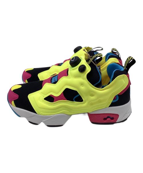 REEBOK（リーボック）REEBOK (リーボック) GRAPE BRAIN (グレイプブレイン) SNKR DUNK (スニーカーダンク) INSTA PUMPFURY 94 イエロー×ブラック サイズ:27.5㎝ 未使用品の古着・服飾アイテム