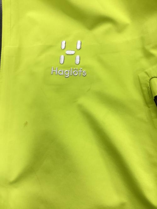 HAGLOFS（ホグロフス）HAGLOFS (ホグロフス) ROC SPIRIT JACKET イエロー×グレー サイズ:Mの古着・服飾アイテム