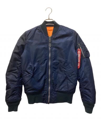 中古・古着通販】ALPHA (アルファ) MA-1 フライトジャケット ネイビー