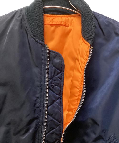 ALPHA（アルファ）ALPHA (アルファ) MA-1 フライトジャケット ネイビー サイズ:XSの古着・服飾アイテム