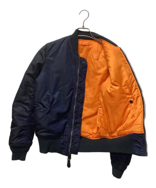 ALPHA（アルファ）ALPHA (アルファ) MA-1 フライトジャケット ネイビー サイズ:XSの古着・服飾アイテム