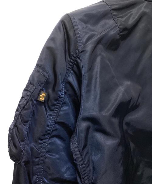 ALPHA（アルファ）ALPHA (アルファ) MA-1 フライトジャケット ネイビー サイズ:XSの古着・服飾アイテム