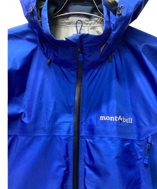 mont-bell（モンベル）mont-bell (モンベル) ストームクルーザー デタッチャブル フード ブルー サイズ:Lの古着・服飾アイテム