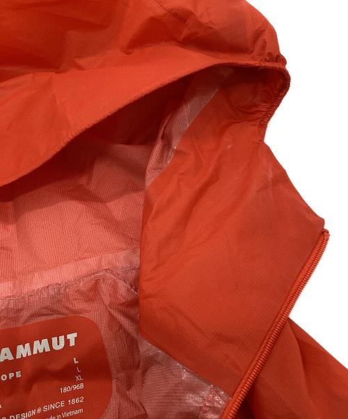 MAMMUT（マムート）MAMMUT (マムート) Kento Light HS Hooded Jacket AF Men オレンジ サイズ:XLの古着・服飾アイテム