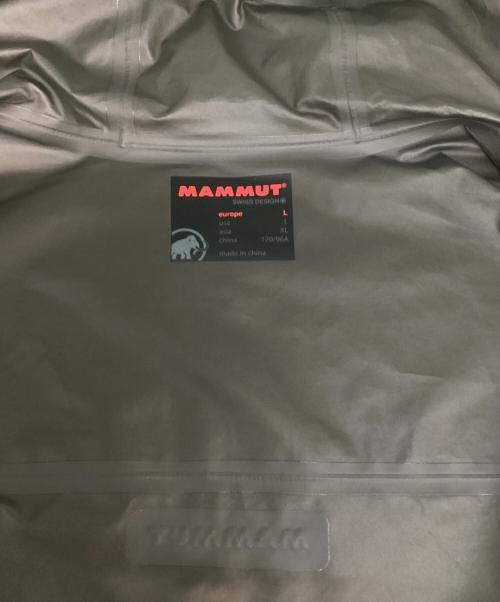 MAMMUT（マムート）MAMMUT (マムート) ゴアテックスオールラウンドジャケット 黄緑 サイズ:XLの古着・服飾アイテム