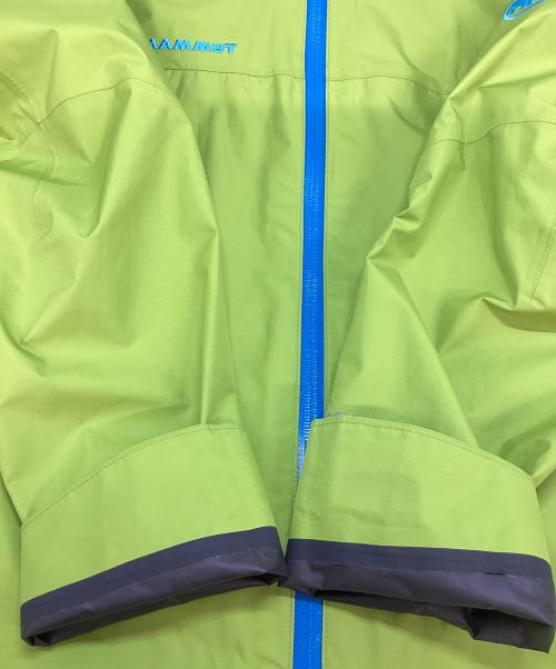 MAMMUT（マムート）MAMMUT (マムート) ゴアテックスオールラウンドジャケット 黄緑 サイズ:XLの古着・服飾アイテム