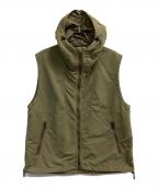 THE NORTH FACEザ ノース フェイス）の古着「ウォッシュドコンパクトフーデッドベスト」｜オリーブ