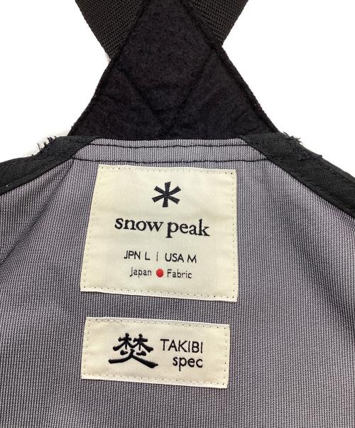 Snow peak（スノーピーク）Snow peak (スノーピーク) TAKIBIベスト グレー サイズ:Lの古着・服飾アイテム