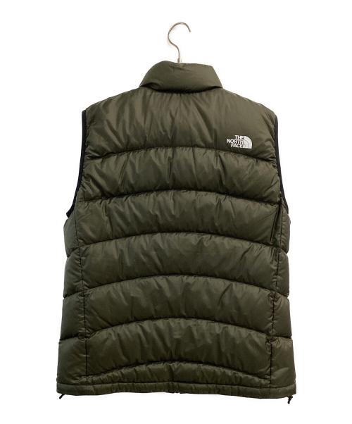 THE NORTH FACE（ザ ノース フェイス）THE NORTH FACE (ザ ノース フェイス) アコンカグアベスト オリーブ サイズ:XLの古着・服飾アイテム