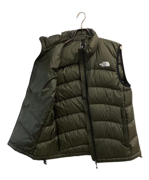 THE NORTH FACE（ザ ノース フェイス）THE NORTH FACE (ザ ノース フェイス) アコンカグアベスト オリーブ サイズ:XLの古着・服飾アイテム