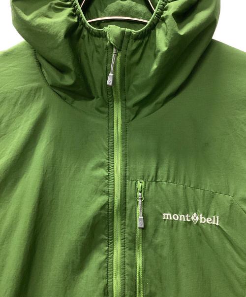 mont-bell（モンベル）mont-bell (モンベル) EXライト サーマラップ パーカ グリーン サイズ:Lの古着・服飾アイテム