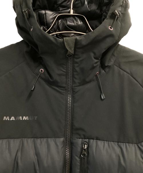 MAMMUT（マムート）MAMMUT (マムート) ライムプロ イン ハイブリッド フーデッドジャケット ブラック サイズ:Mの古着・服飾アイテム