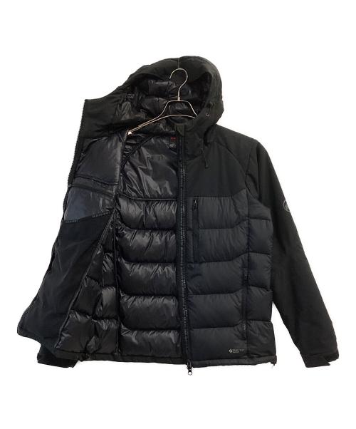 MAMMUT（マムート）MAMMUT (マムート) ライムプロ イン ハイブリッド フーデッドジャケット ブラック サイズ:Mの古着・服飾アイテム