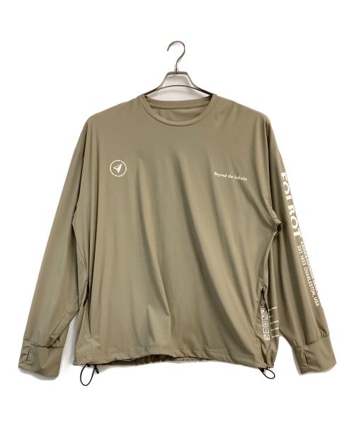 FOLBOT（フォルボット）FOLBOT (フォルボット) フィジカルフィットネスユニフォームLS ベージュ サイズ:Ｌの古着・服飾アイテム
