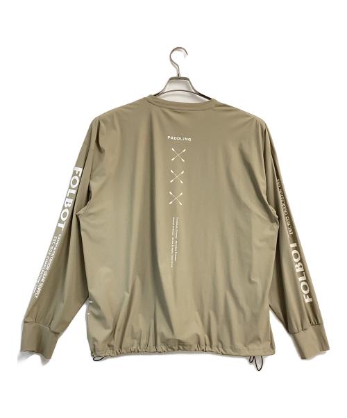 FOLBOT（フォルボット）FOLBOT (フォルボット) フィジカルフィットネスユニフォームLS ベージュ サイズ:Ｌの古着・服飾アイテム