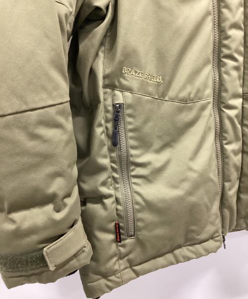 GRIP SWANY（グリップスワニー）GRIP SWANY (グリップスワニー) ファイアープルーフダウンジャケット オリーブ サイズ:SIZE Mの古着・服飾アイテム