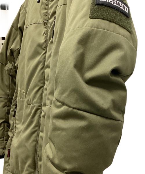 GRIP SWANY（グリップスワニー）GRIP SWANY (グリップスワニー) ファイアープルーフダウンジャケット オリーブ サイズ:SIZE Mの古着・服飾アイテム