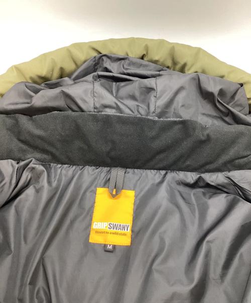 GRIP SWANY（グリップスワニー）GRIP SWANY (グリップスワニー) ファイアープルーフダウンジャケット オリーブ サイズ:SIZE Mの古着・服飾アイテム