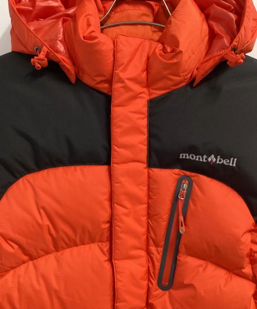 mont-bell（モンベル）mont-bell (モンベル) ウィンドストッパー ダウンパーカー オレンジ サイズ:Lの古着・服飾アイテム