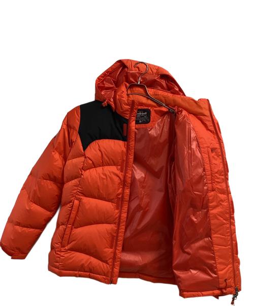 mont-bell（モンベル）mont-bell (モンベル) ウィンドストッパー ダウンパーカー オレンジ サイズ:Lの古着・服飾アイテム
