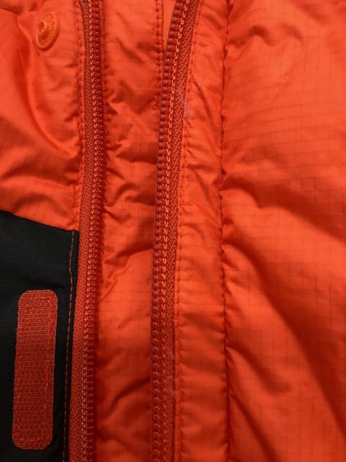 mont-bell（モンベル）mont-bell (モンベル) ウィンドストッパー ダウンパーカー オレンジ サイズ:Lの古着・服飾アイテム