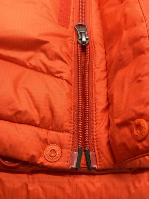 mont-bell（モンベル）mont-bell (モンベル) ウィンドストッパー ダウンパーカー オレンジ サイズ:Lの古着・服飾アイテム