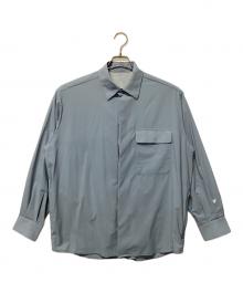 PAPERSKY WEAR（ペーパースカイウェア）の古着「ウィンドビッグシャツ」｜スカイブルー