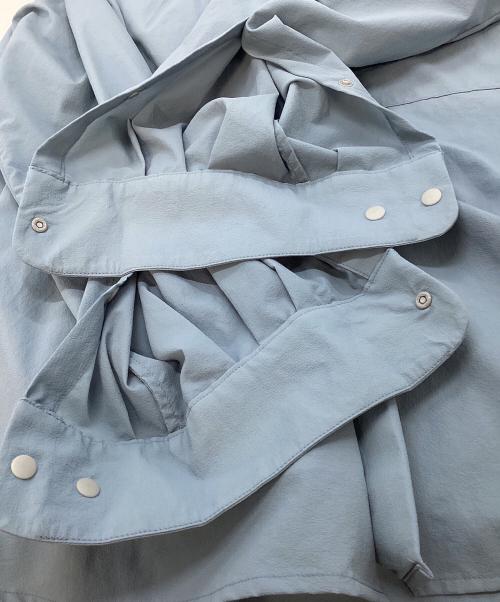 PAPERSKY WEAR（ペーパースカイウェア）PAPERSKY WEAR (ペーパースカイウェア) ウィンドビッグシャツ スカイブルー サイズ:Sの古着・服飾アイテム