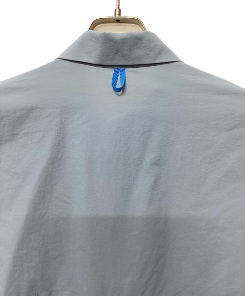 PAPERSKY WEAR（ペーパースカイウェア）PAPERSKY WEAR (ペーパースカイウェア) ウィンドビッグシャツ スカイブルー サイズ:Sの古着・服飾アイテム