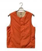 Nrucヌルク）の古着「EAMES VEST」｜オレンジ