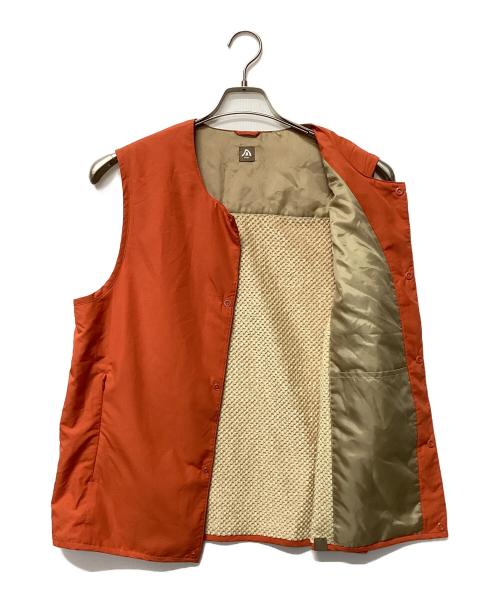 Nruc（ヌルク）Nruc (ヌルク) EAMES VEST オレンジ サイズ:Lの古着・服飾アイテム