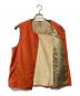 中古・古着 Nruc (ヌルク) EAMES VEST オレンジ サイズ:L：12000円