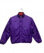 Patagoniaパタゴニア）の古着「リバーシブルフリースジャケット」｜パープル×レッド