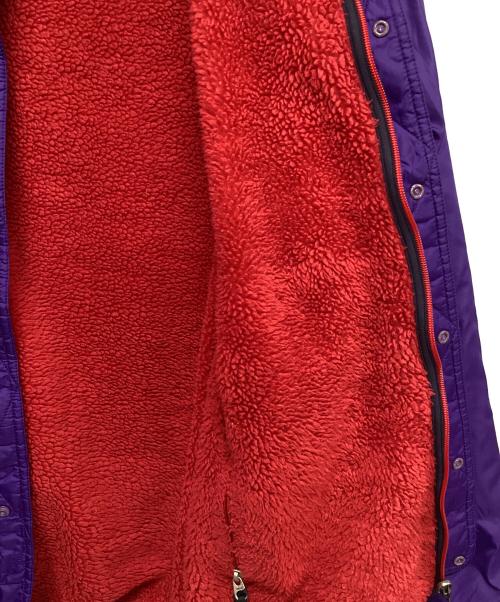 Patagonia（パタゴニア）Patagonia (パタゴニア) リバーシブルフリースジャケット パープル×レッド サイズ:Lの古着・服飾アイテム