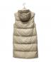 NANGA (ナンガ) LONG DOWN VEST PARKA W ライトグレー サイズ:M：27000円